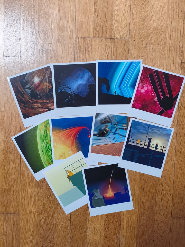Project Hail Mary polaroid prints product image (1)