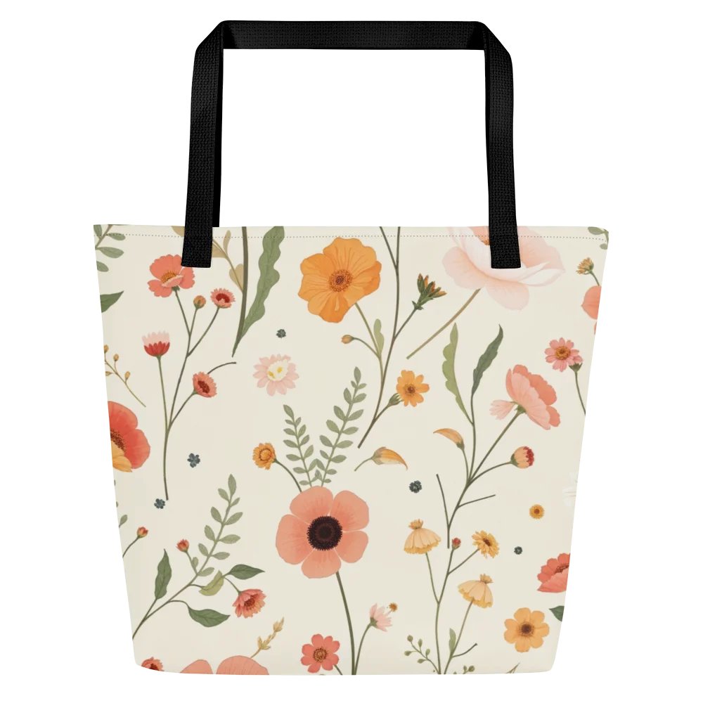 SUMMER FLOWER GARDEN SHOPPING BAG - Blumengarten Einkaufstasche product image (4)