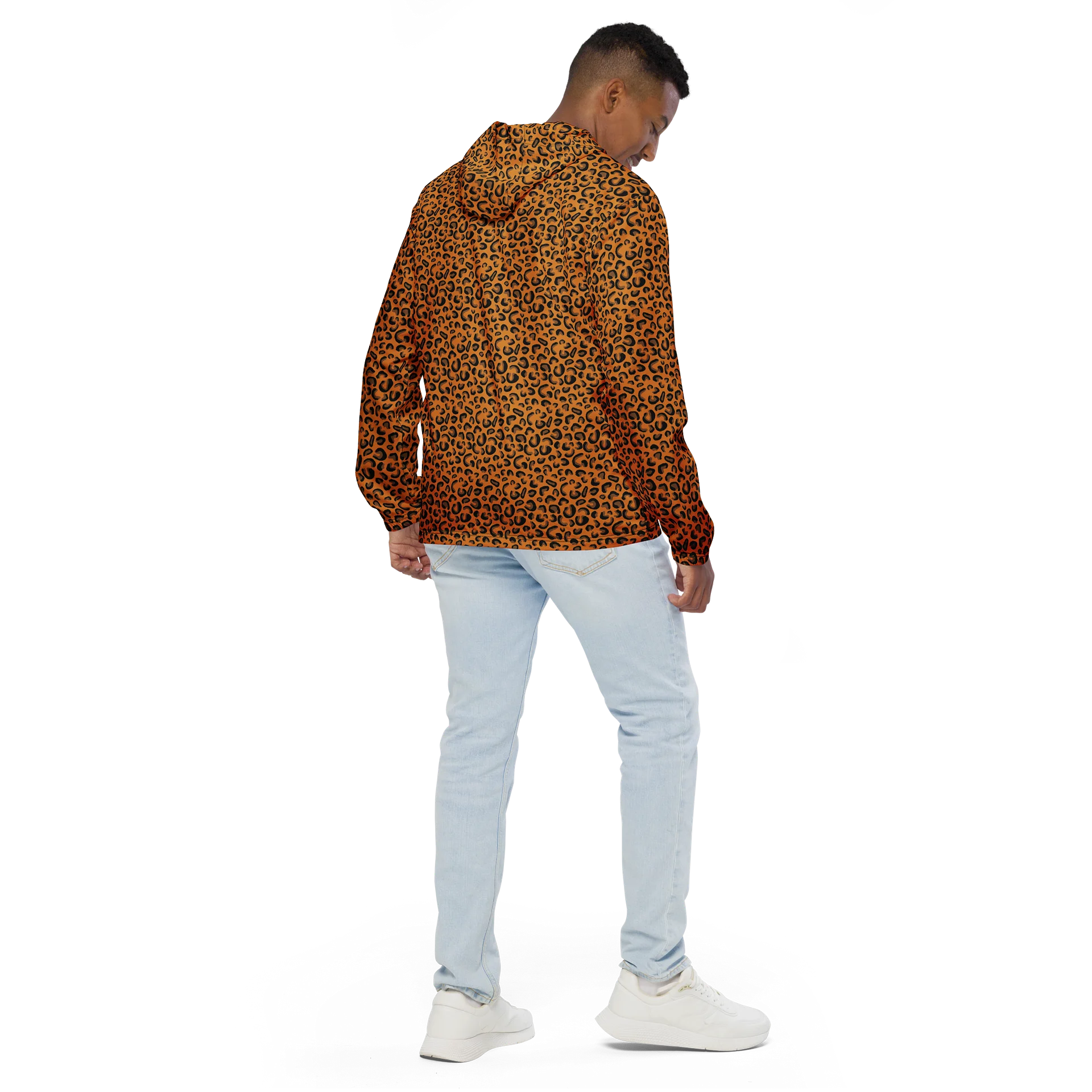 Stylish Bold Leopard Print Windbreaker for Modern Wear product image (4)