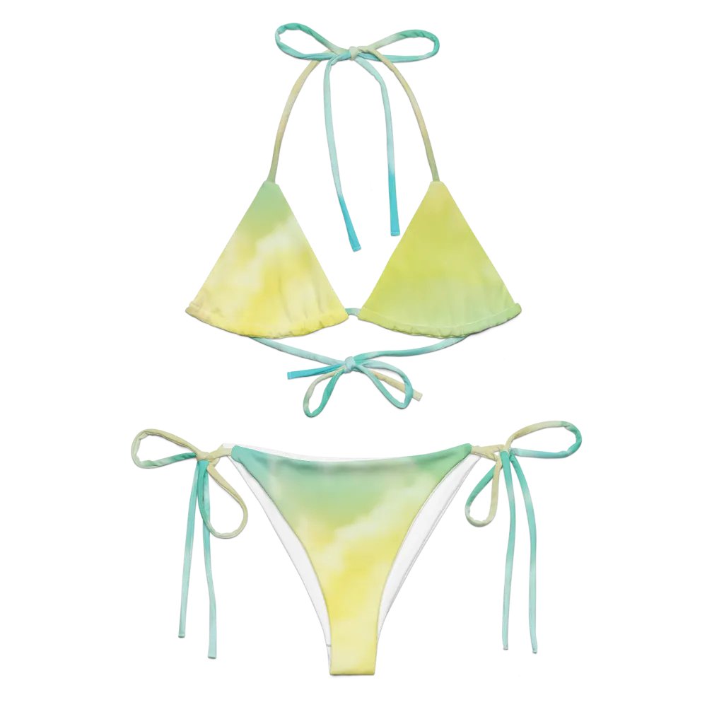 Blur cloud rainbow Design String Bikini - V8 product image (6)