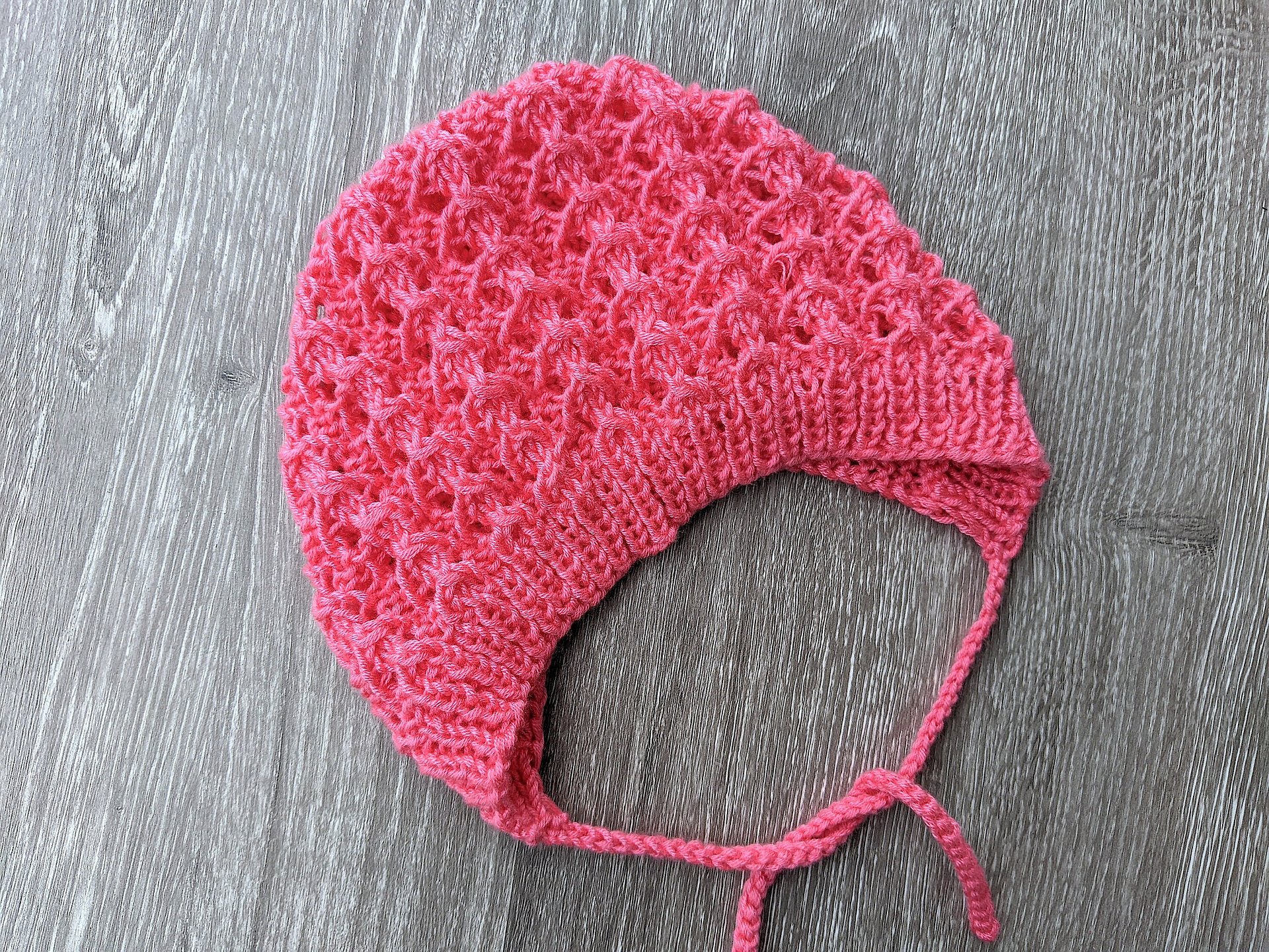 Lace Knit Newborn Beanie & Socks Patterns Set product image (6)