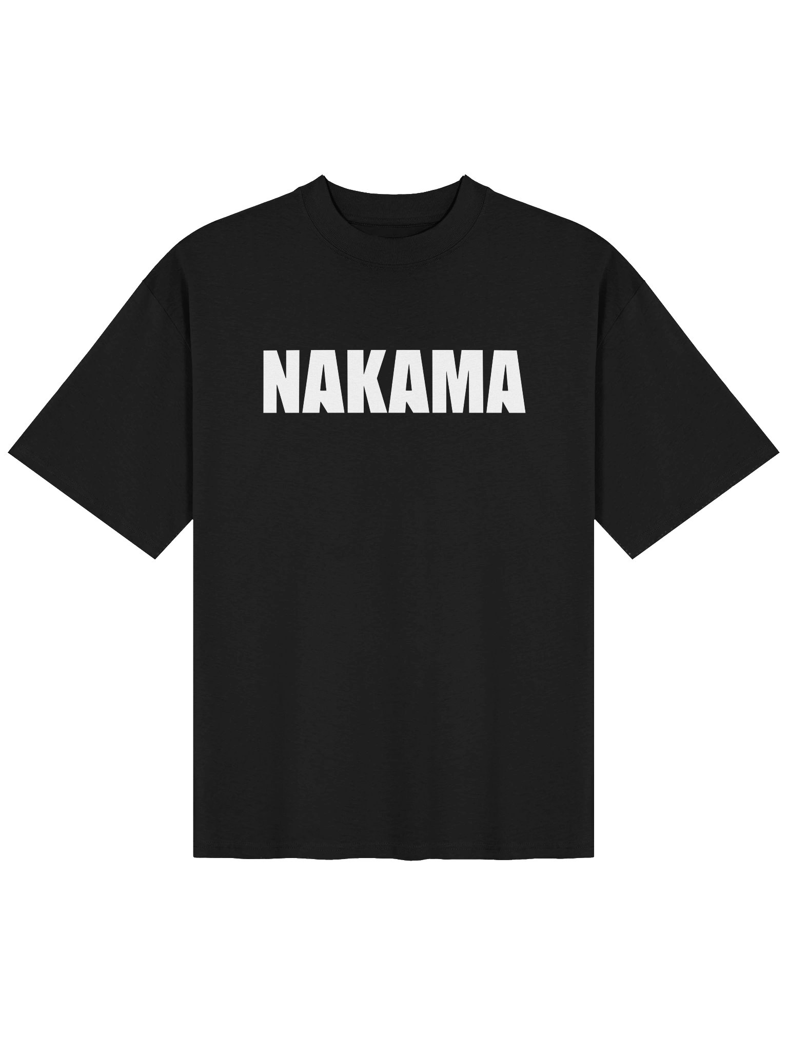 NAKAMA Wordmark HQ Tee (white/black) product image (1)