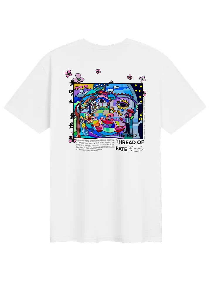 The Red Thread Of Fate Embroidered T-shirt product image (121)