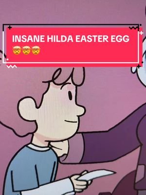 Replying to @Pinkbuilder697 ᗜˬᗜ  INSANE CRAZY HILDA EASTER EGG!!! 🤯😯 #hilda #hildatheseries #hildanetflix #netflix #animation 