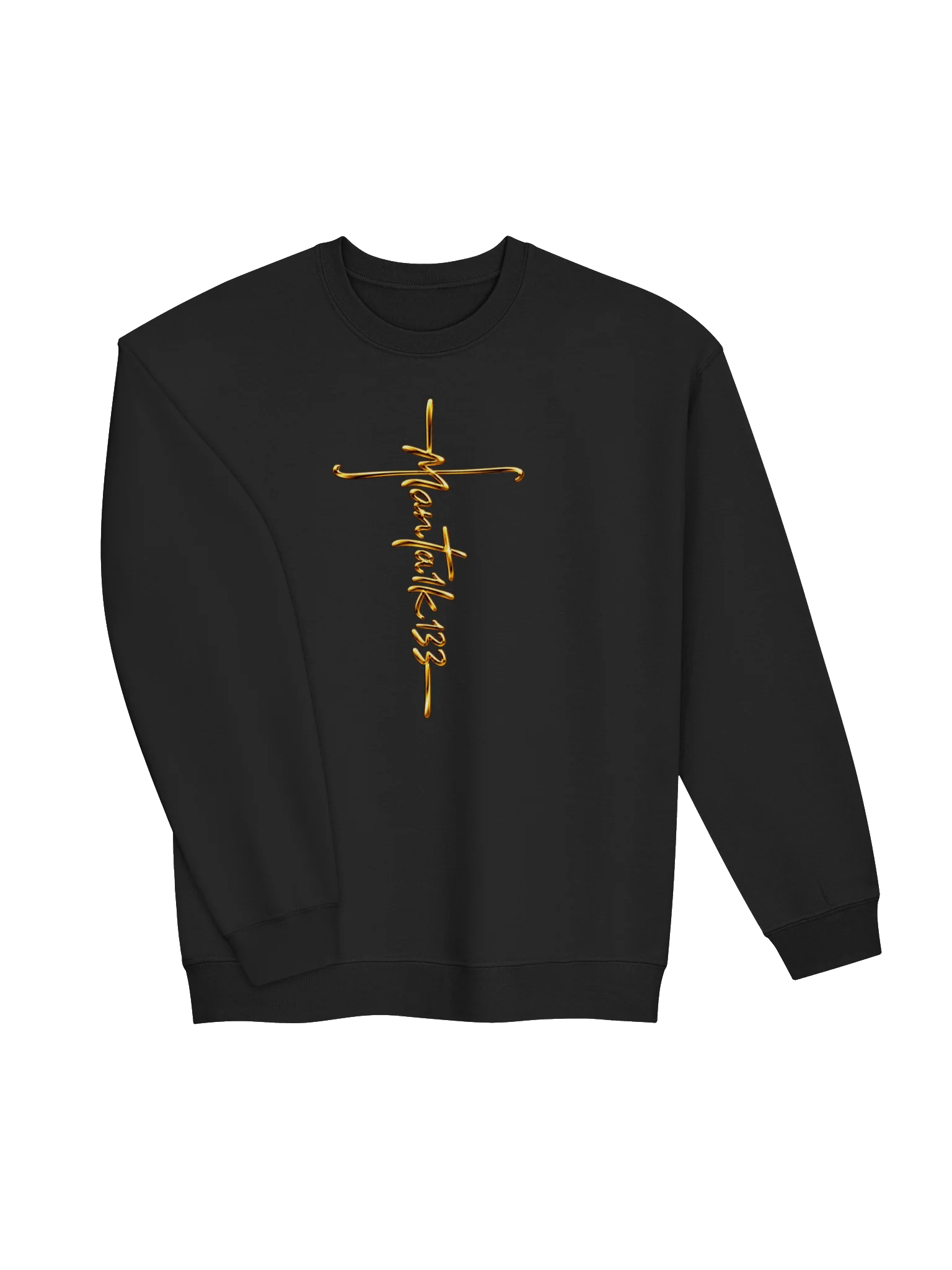 Man Ta1k 133 Signature Cross Sweatshirt — Faith. Brotherhood. Purpose. product image (32)