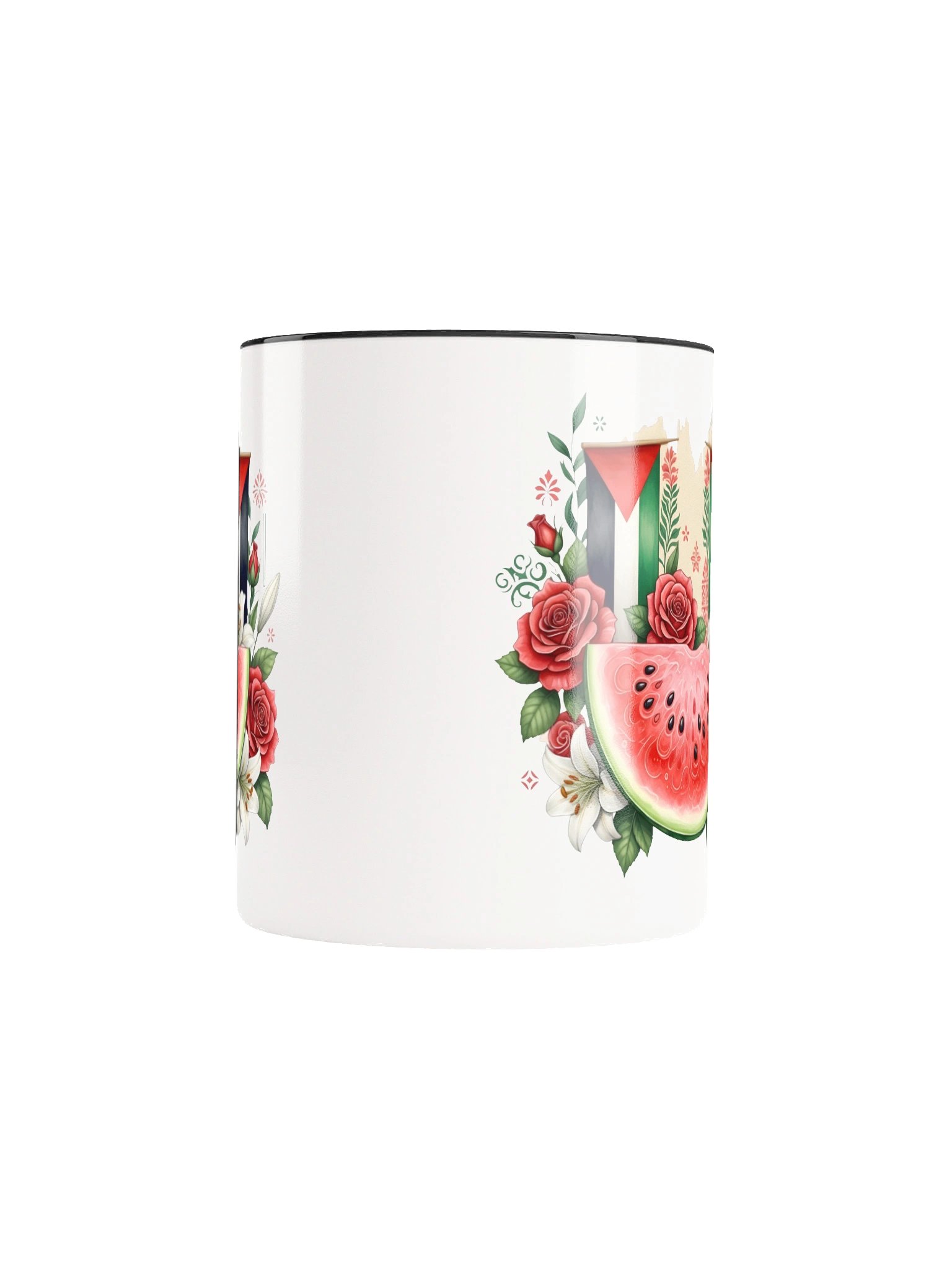 Palestinian Flag Floral Coffee Cup product image (5)