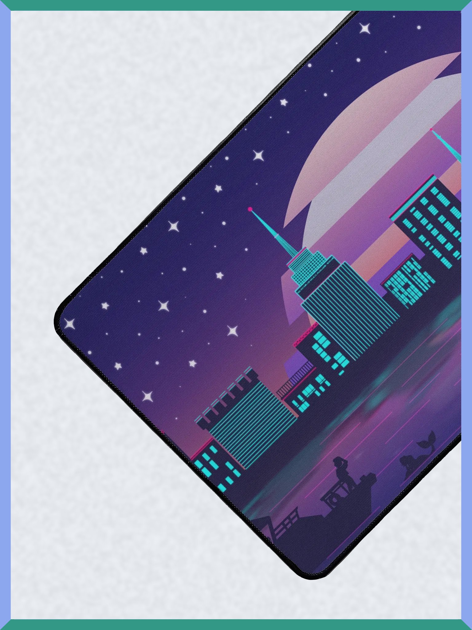 Nightingale City - 15.5" x 31.5" Desk Mat product image (2)