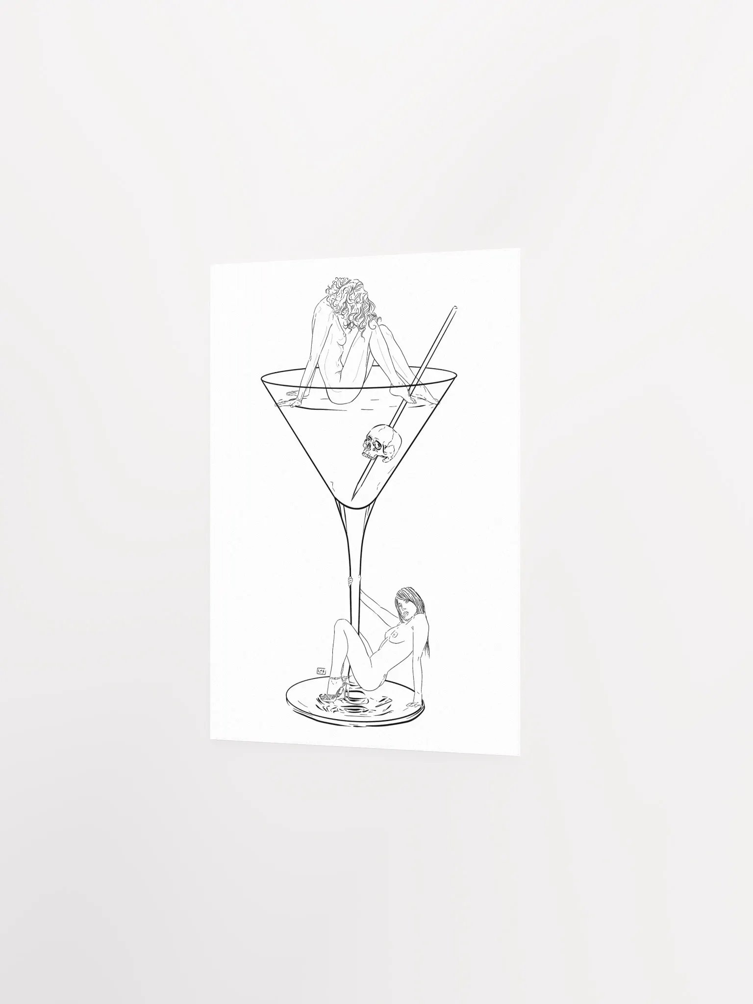 First Sip Feeling - Poster Print product image (6)