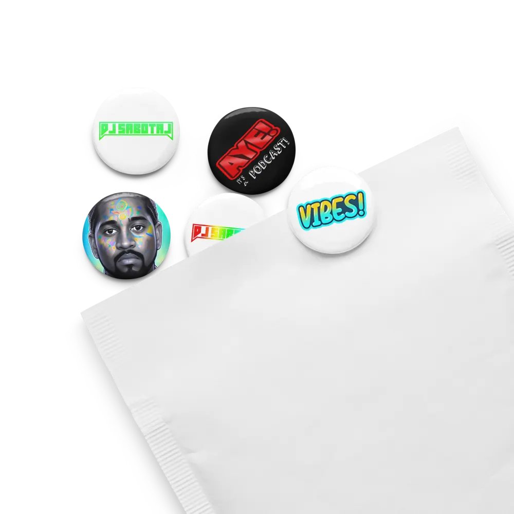 DJ Sabotaj Pin Set #1 product image (13)
