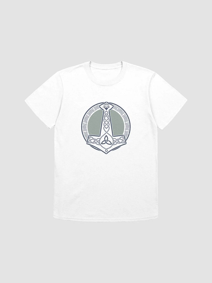 Blue Thor's Hammer Unisex T-shirt product image (1)