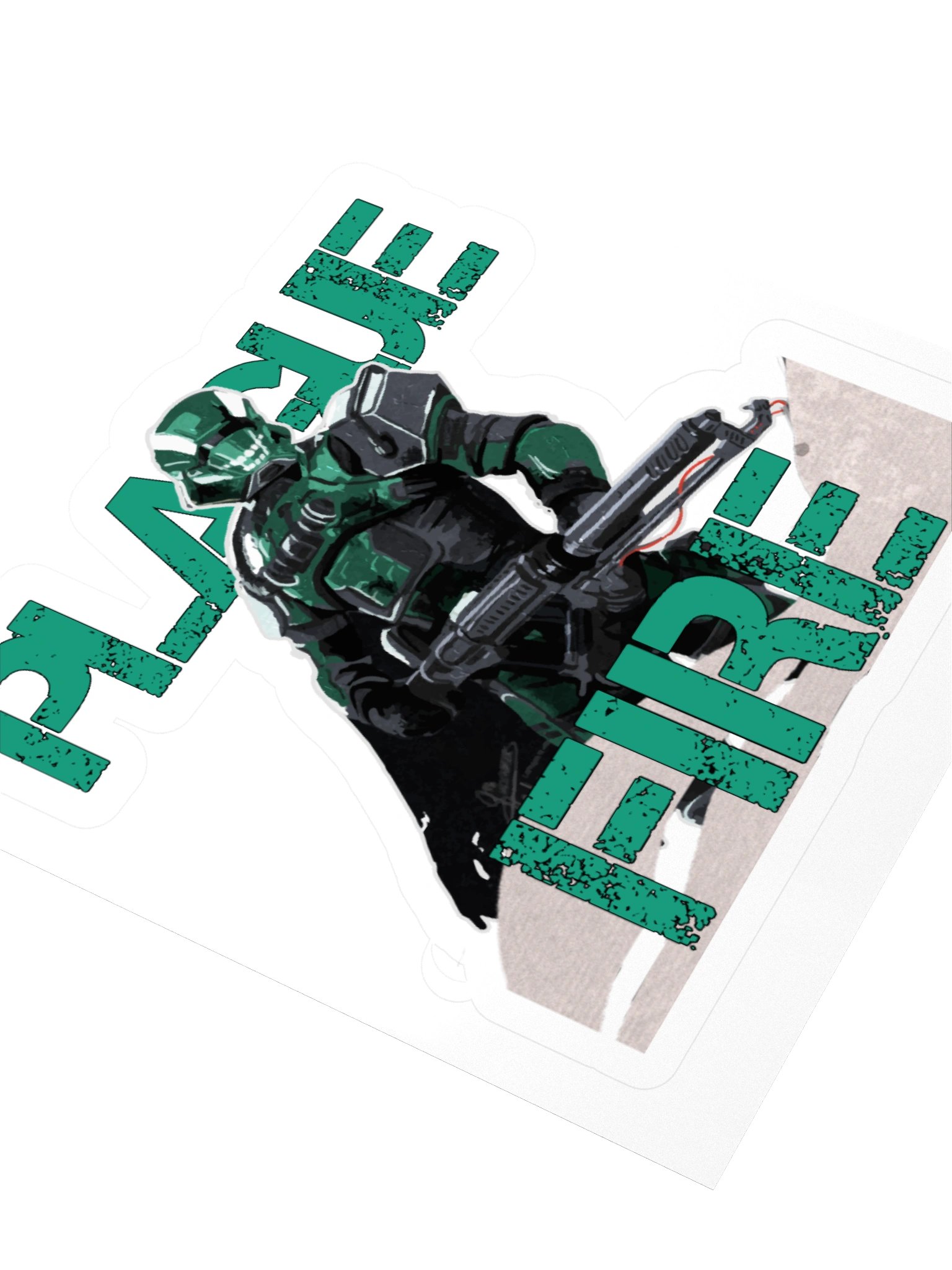Plaguefire Design Sticker product image (3)