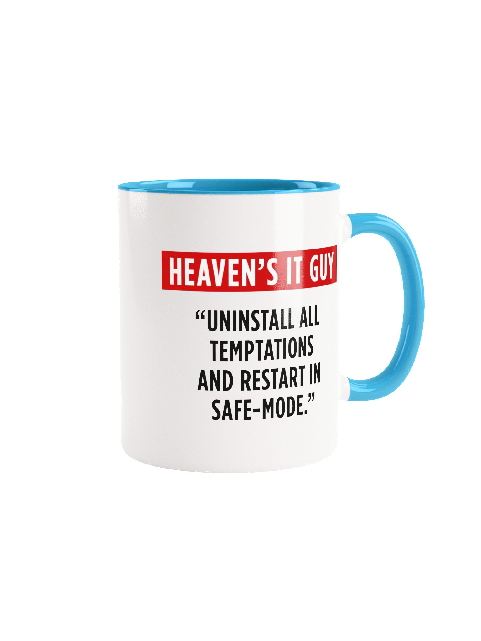 Heaven's IT Guy Mug - Safe Mode product image (1)
