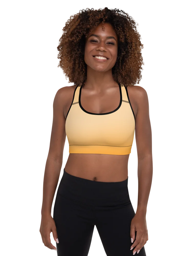 Radiant Sunset All-Over Sports Bra product image (2)