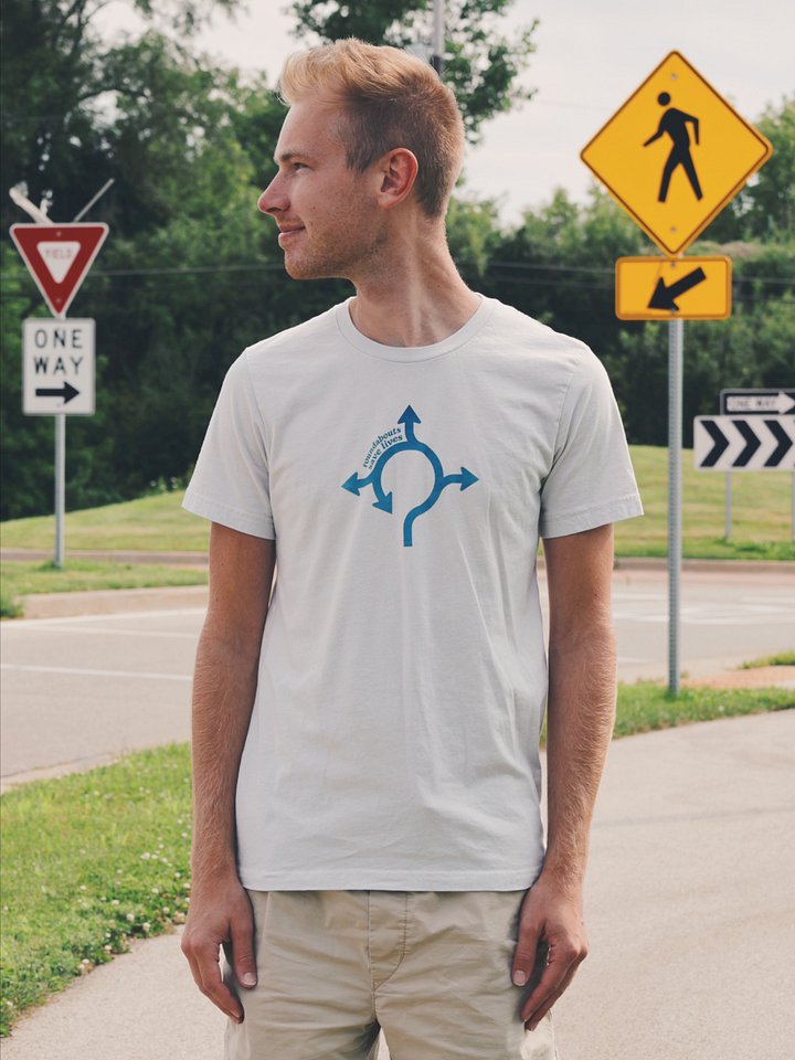 Roundabouts Save Lives Tee product image (2)