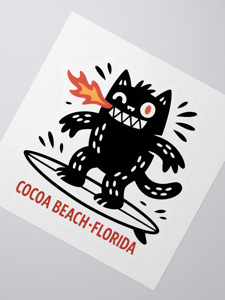 Cocoa Beach Florida | Surf Sticker product image (6)