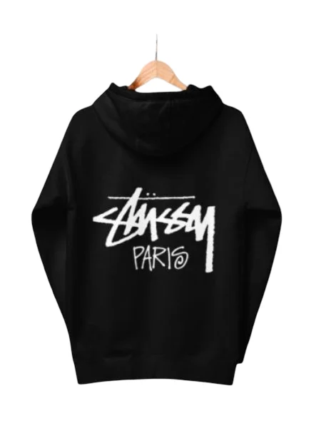 Stussy Paris Black Hoodie product image (1)