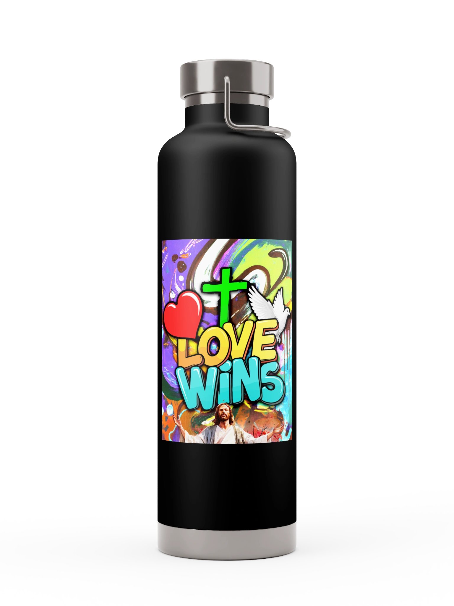 LOVE WINS Christian Poster Bottle - GYM Bottles Collection product image (4)