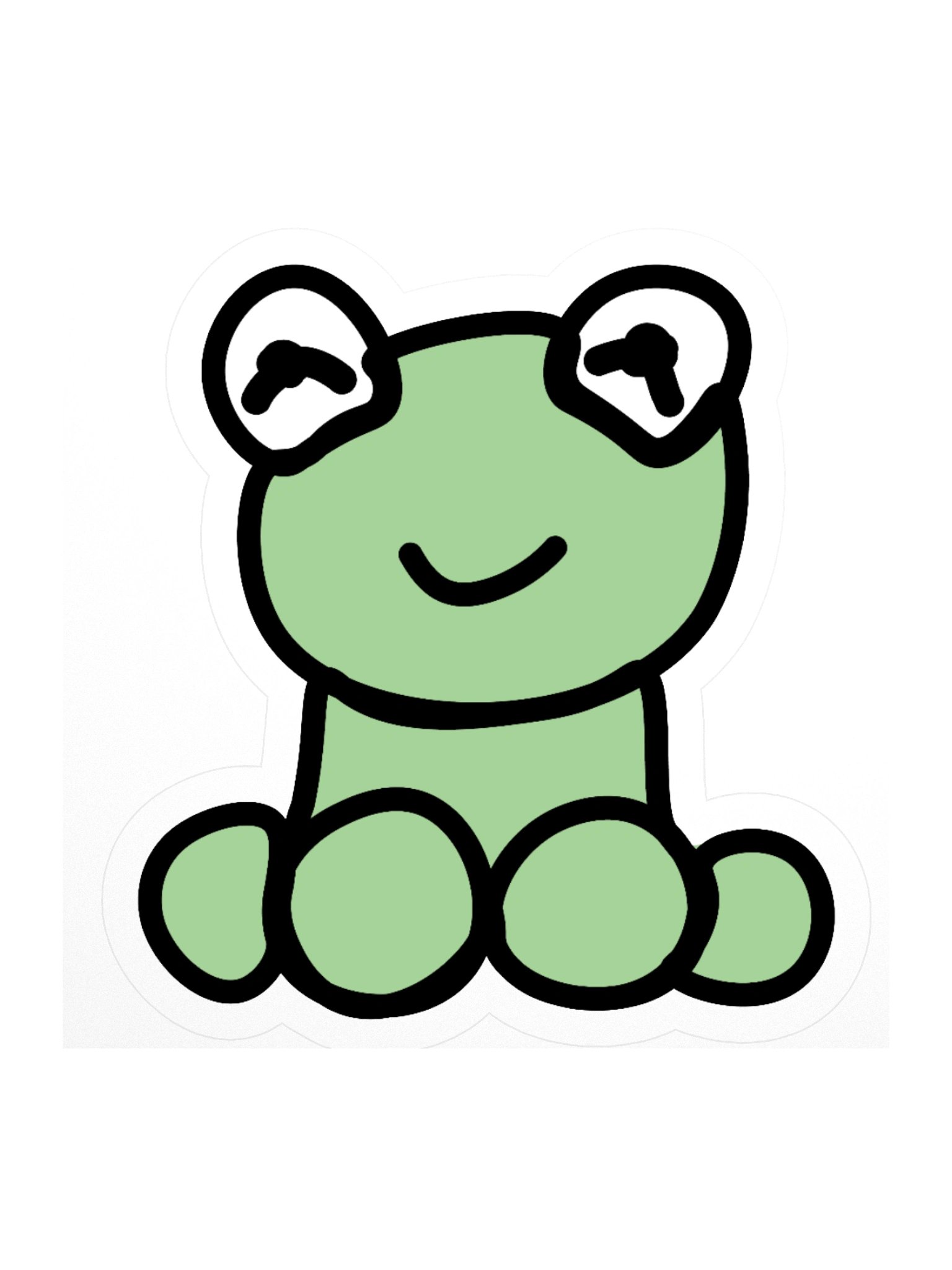 FROG STICKER product image (2)