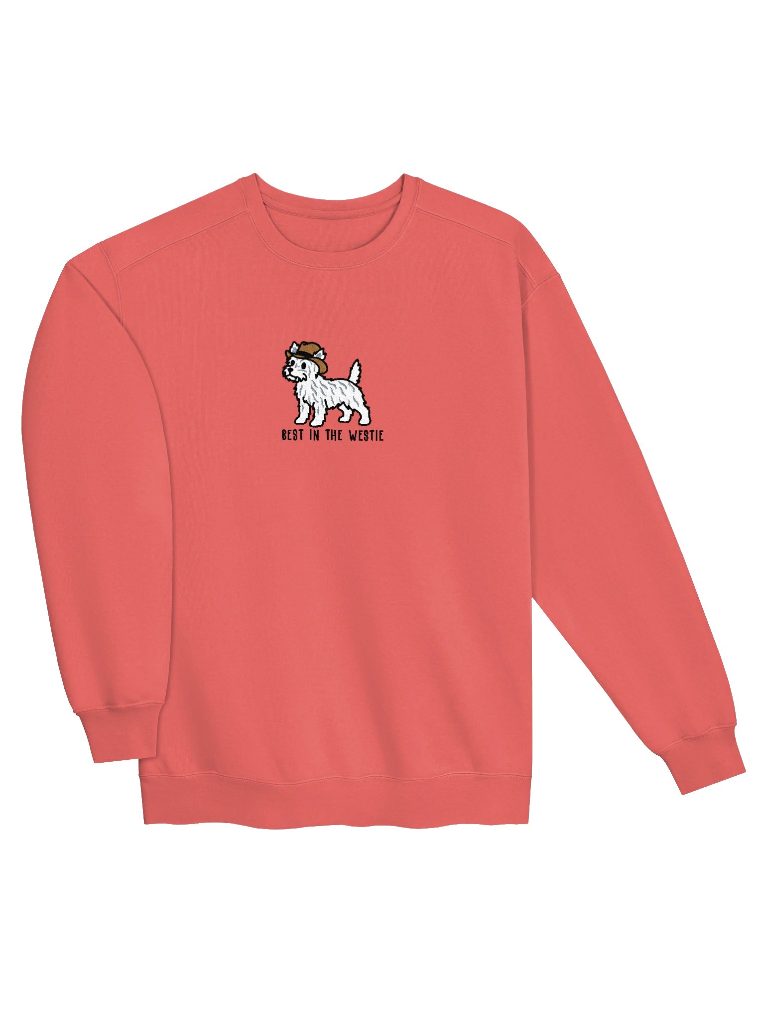 Best in the Westie Funny Chibi-Style Embroidered Premium Sweatshirt for West Highland White Terrier Owners product image (19)