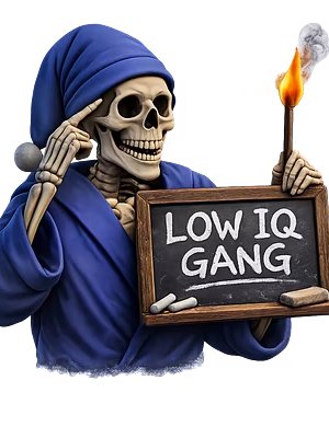 ''Low IQ Gang'' Stainless Steel Tumbler product image (2)