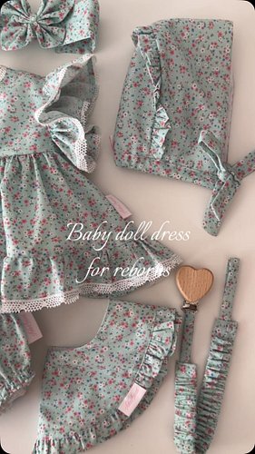 Handmade dress by grandma 🤍 (SOLD) 

Website:
www.adasweetreborns.com

#adasweet  #reborndoll  #rebornbaby  #couturefashion #...