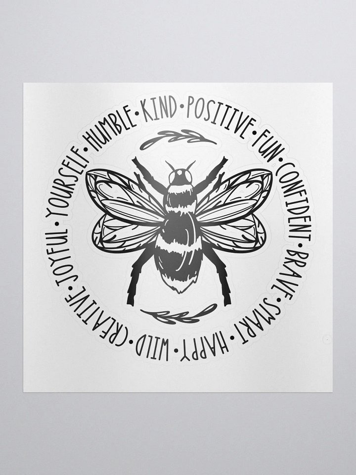 Bee humble stickers product image (1)