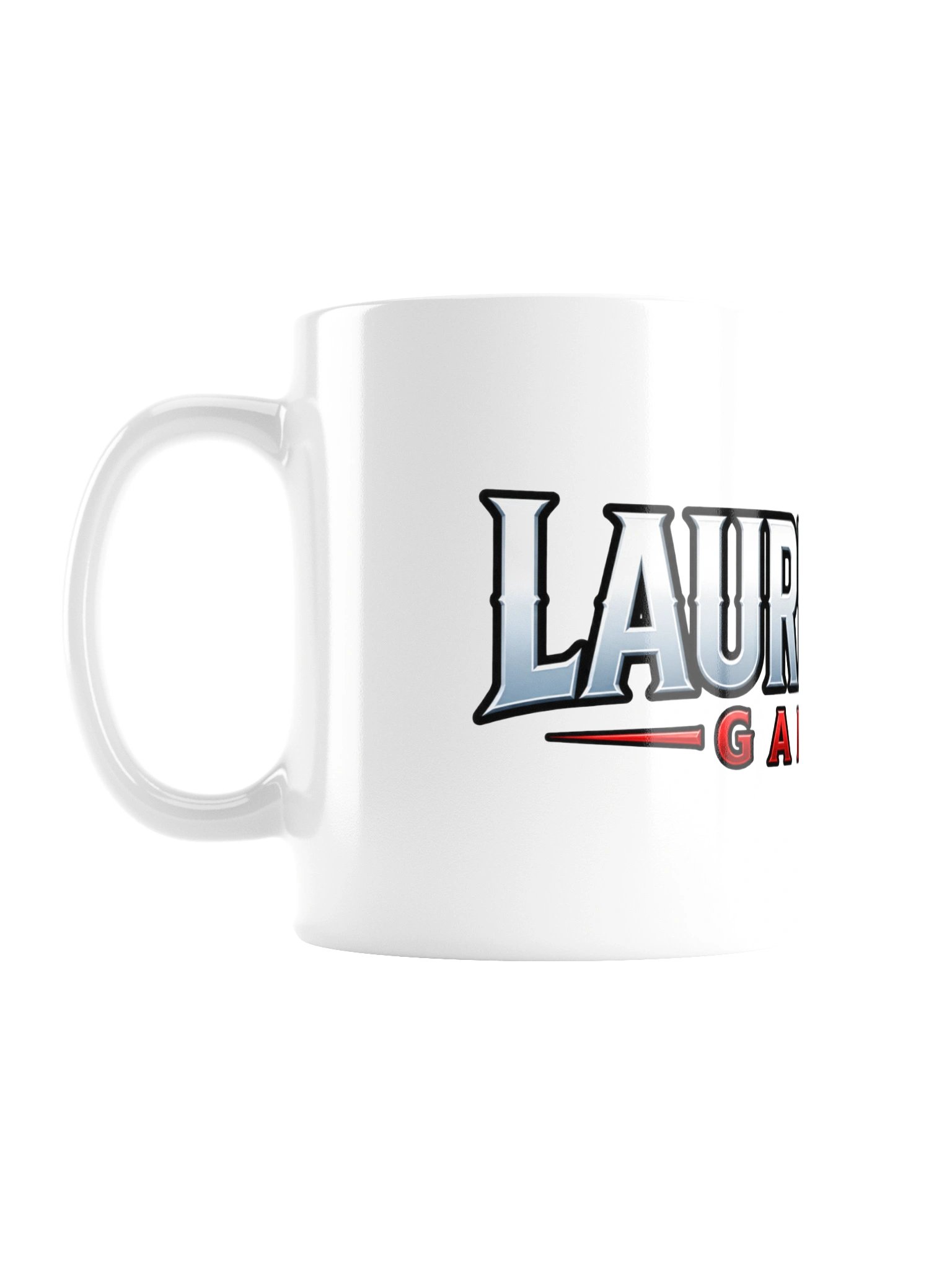 LaurethUK Gaming Logo Mug (WHITE) product image (1)