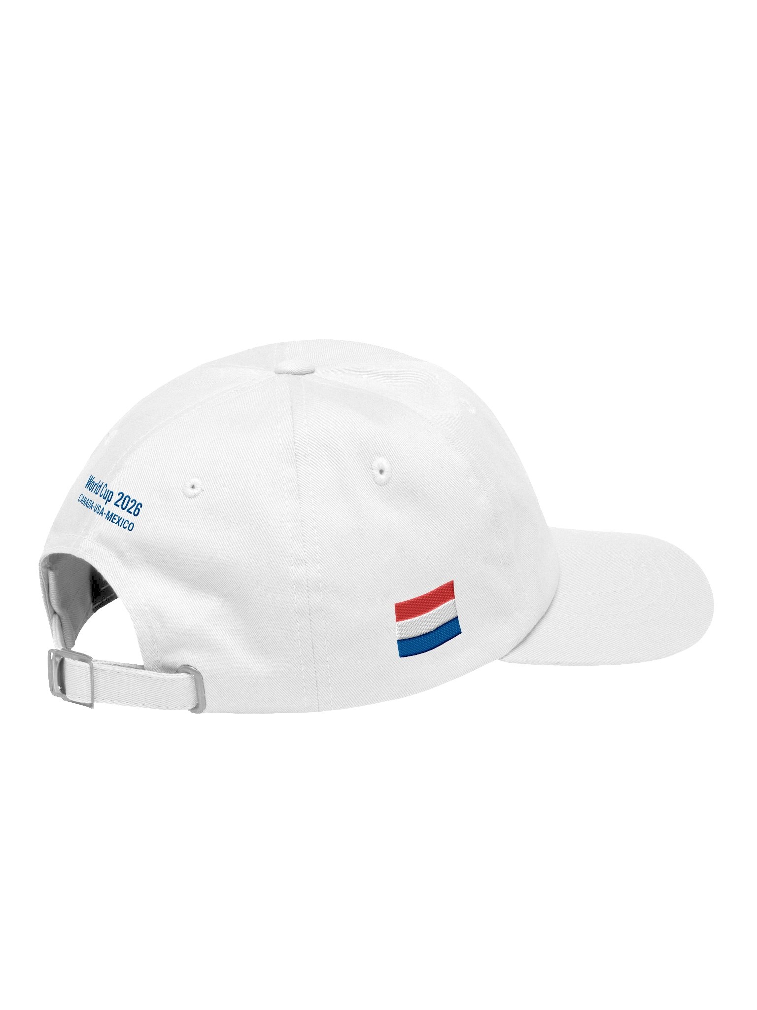 Netherlands 2026 World Cup Flag Dad Hat - Netherlands Soccer Fan Cap - Premium Embroidered Chino Cotton Twill product image (4)