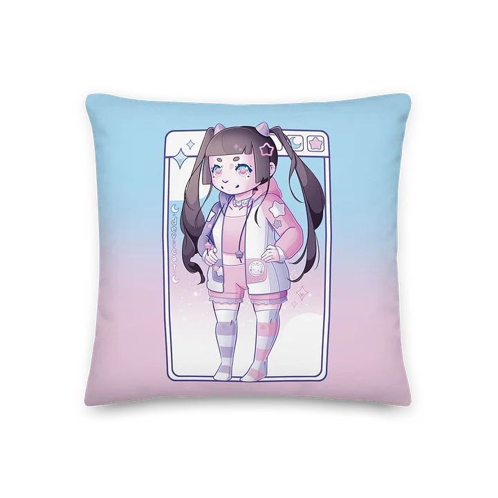 DeviCat Chibi 2026 Pillow product image (1)
