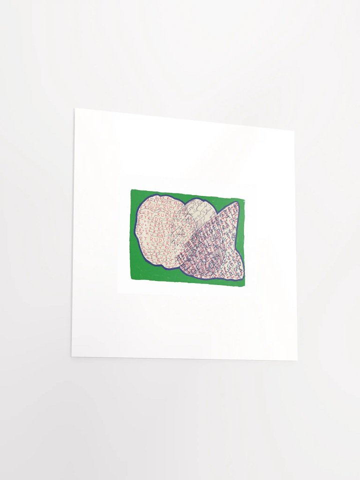 rudy give us a shot algebra panel card print product image (2)