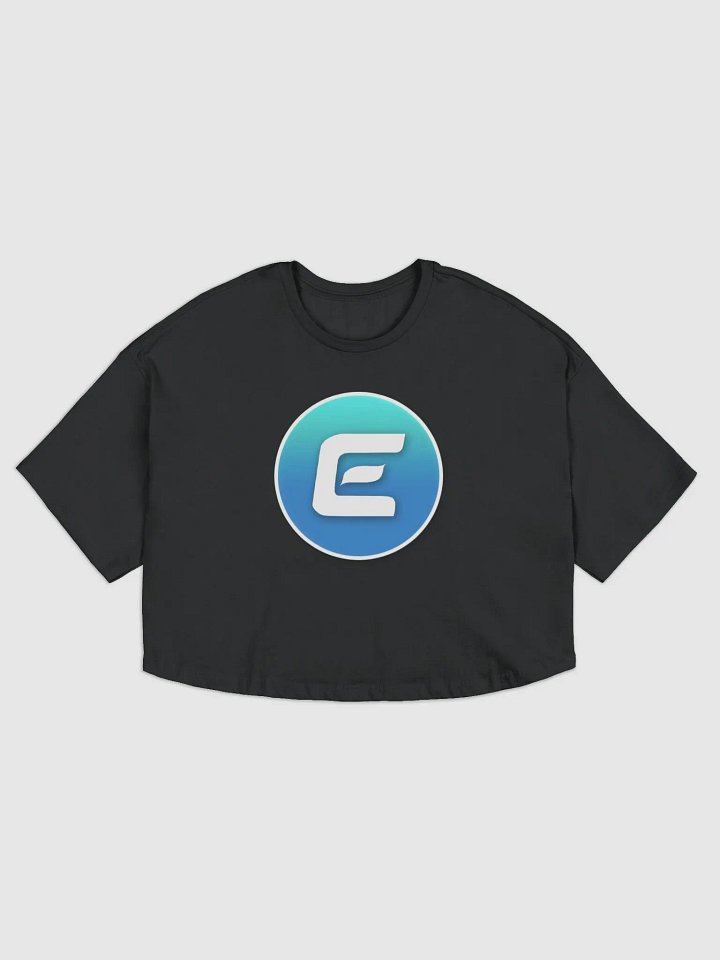 New Logo Loose Drop Shoulder Crop Top product image (1)