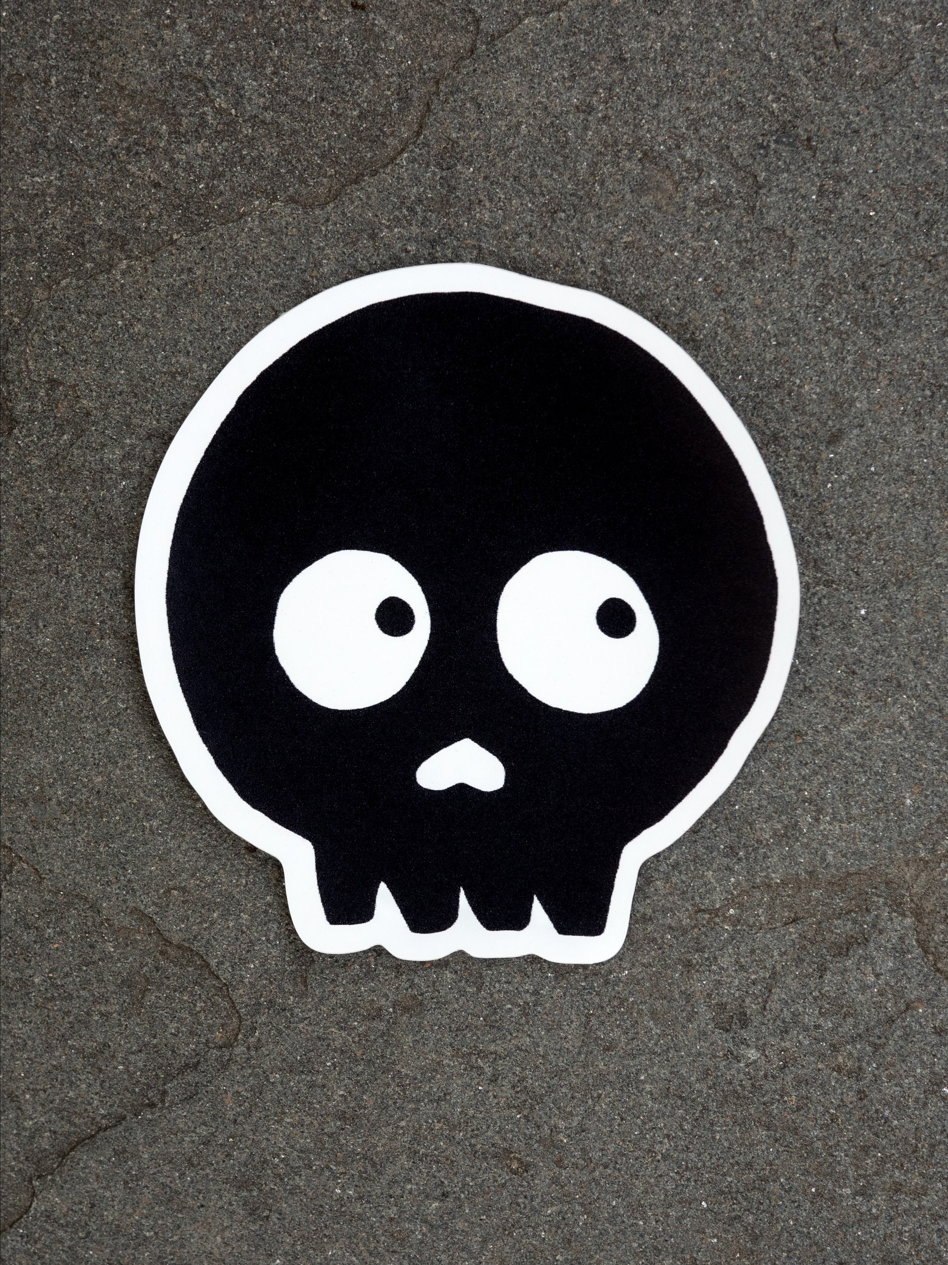 VINYL STICKER - SKULL 02 product image (1)