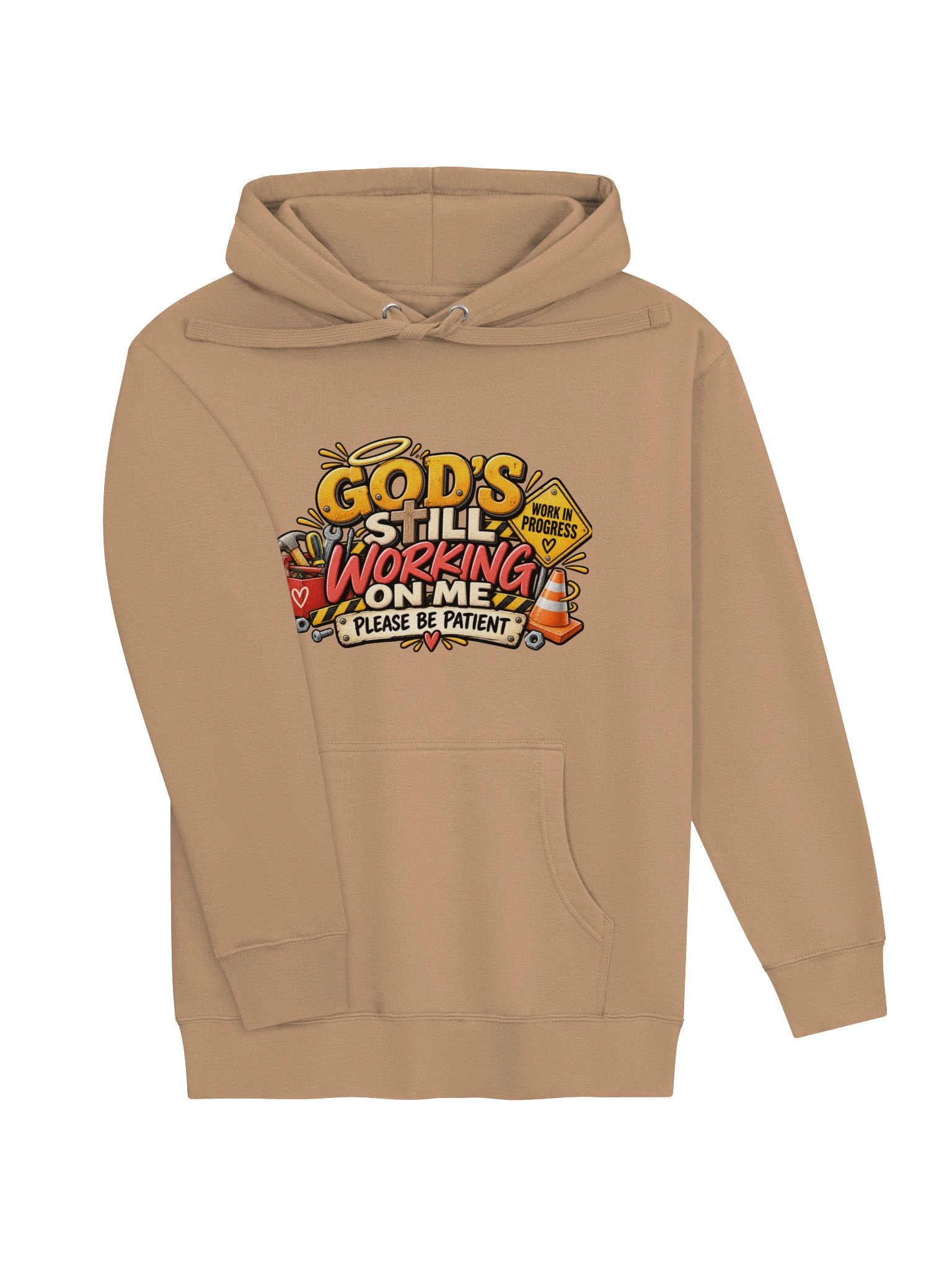 God's Still Working on Me Please Be Patient Hoodie product image (3)