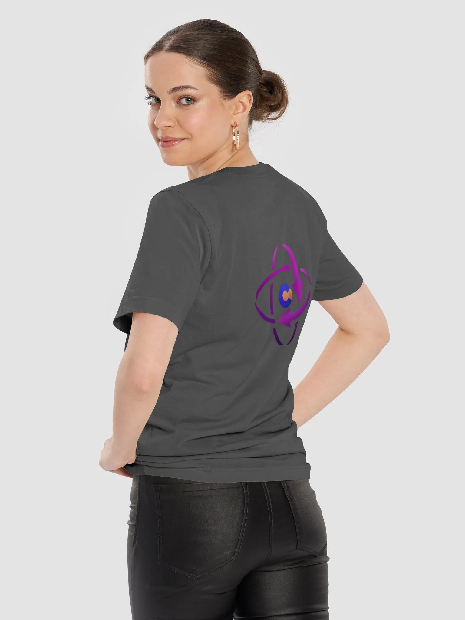 Catalyst Atom Logo T-Shirt Front Left + Back product image (4)