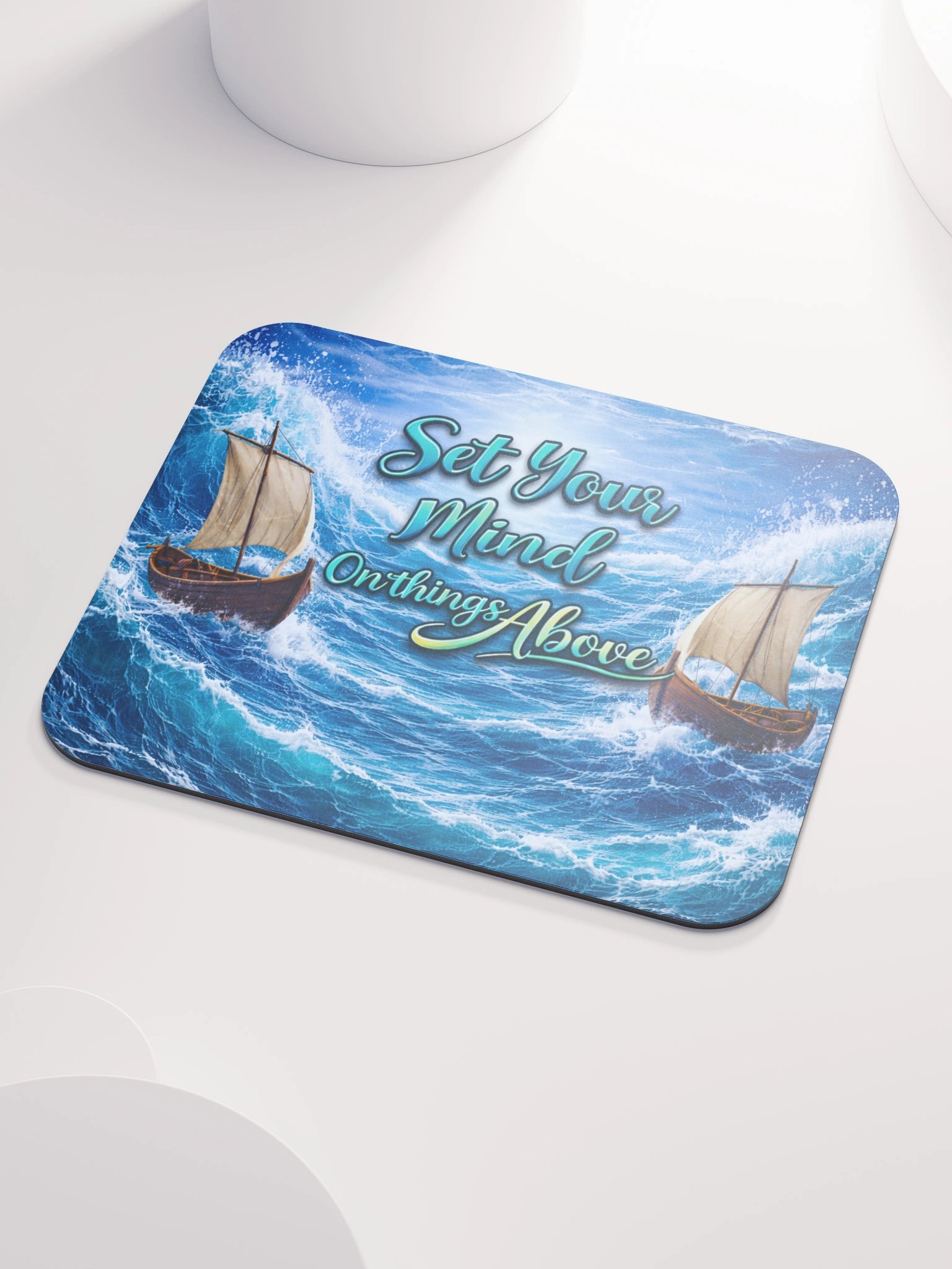 Set your mind above WATER Mouse Pad product image (4)