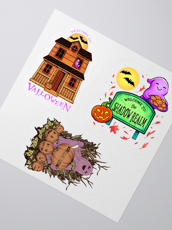 VALLOWEEN STICKER SHEETS product image (2)
