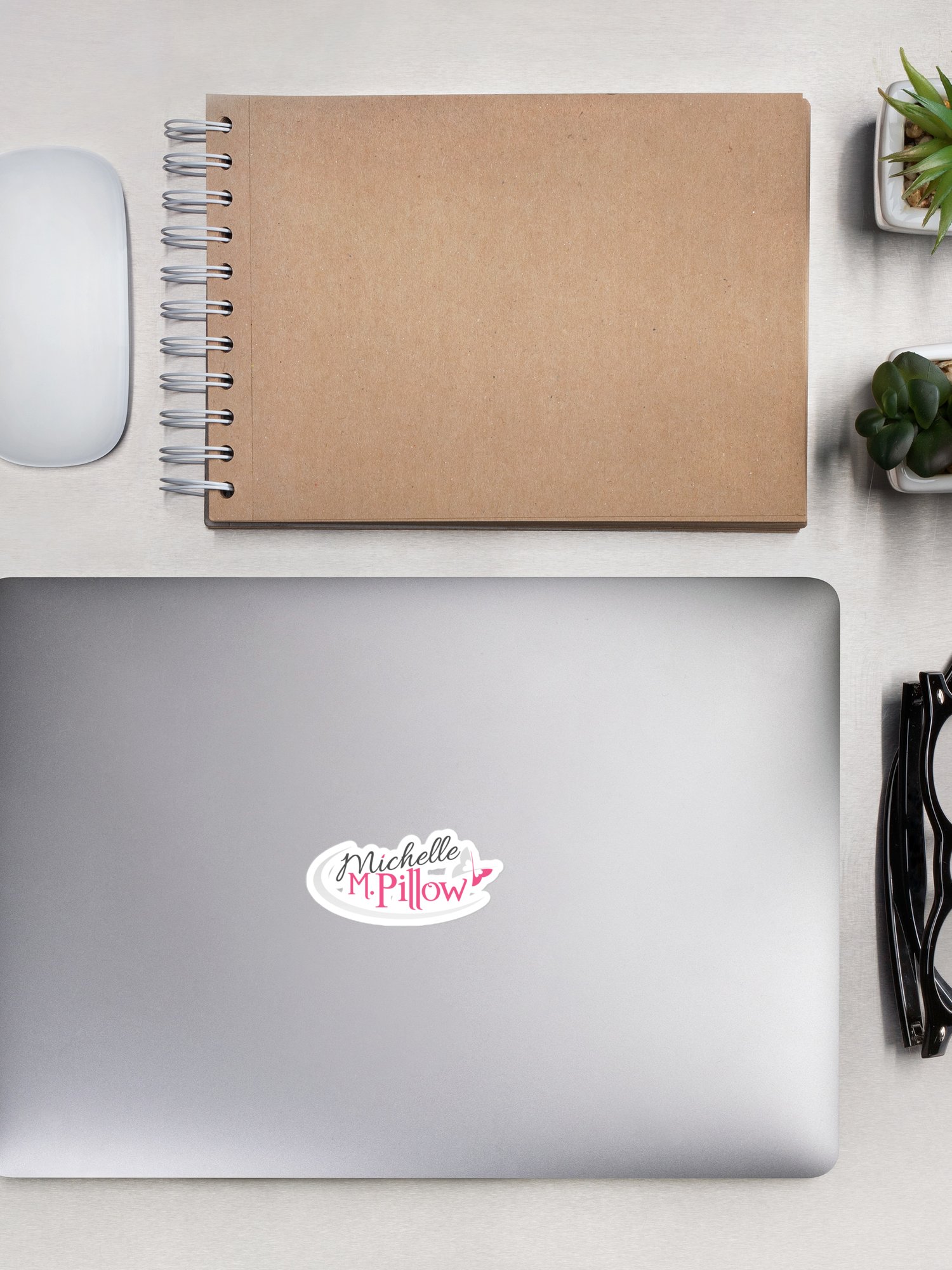 Michelle's Butterfly Logo Kiss Cut Stickers product image (7)