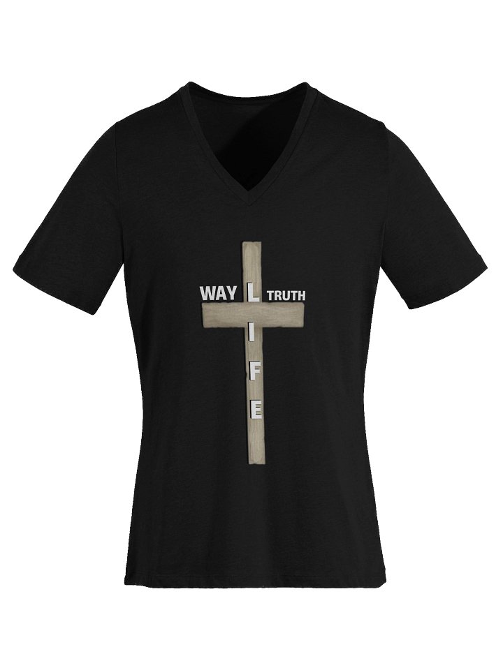 Way Truth Life Women's V-Neck T-Shirt product image (1)