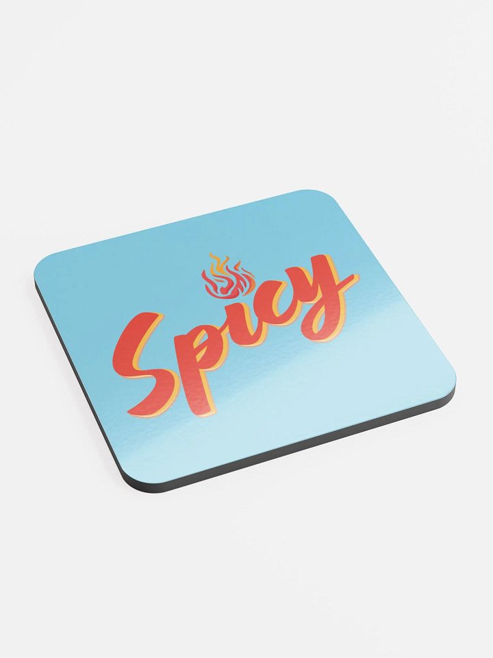 Spicy Dodgeball Club Glossed Cork Coaster product image (2)