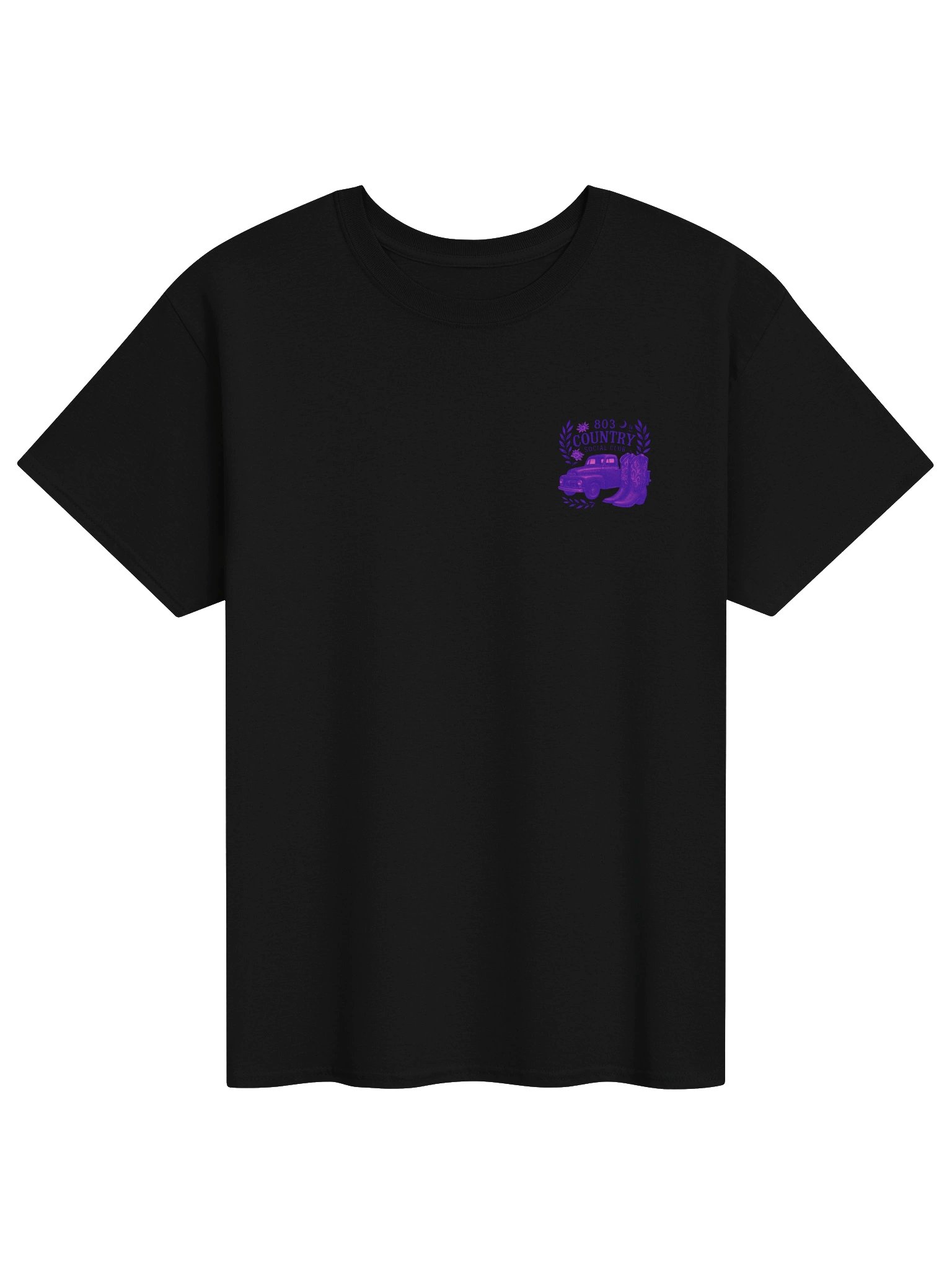 803 Country Social Club Graphic Tee Purple Detail product image (1)