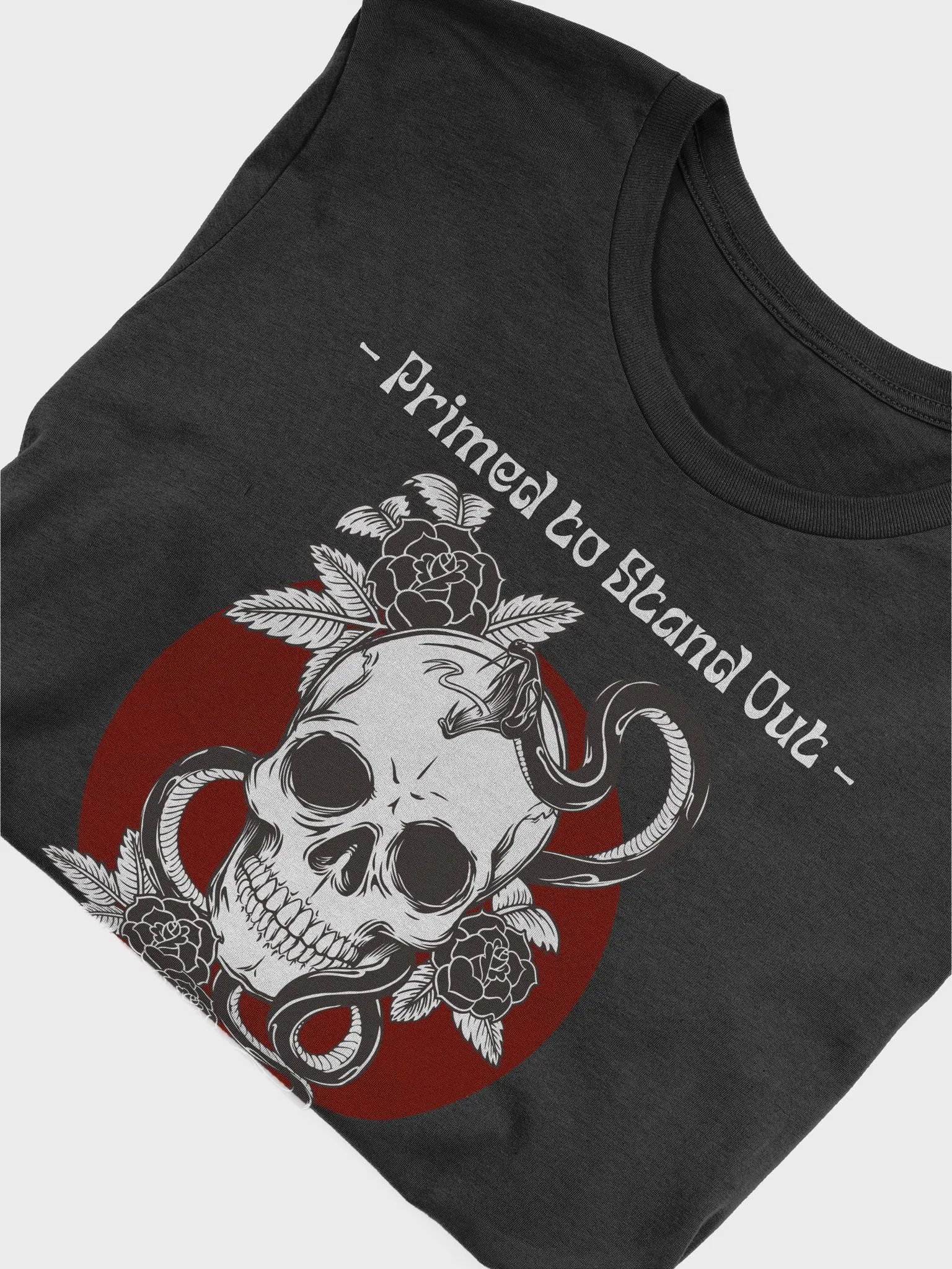 Gothic Skull Rose T-Shirt product image (5)