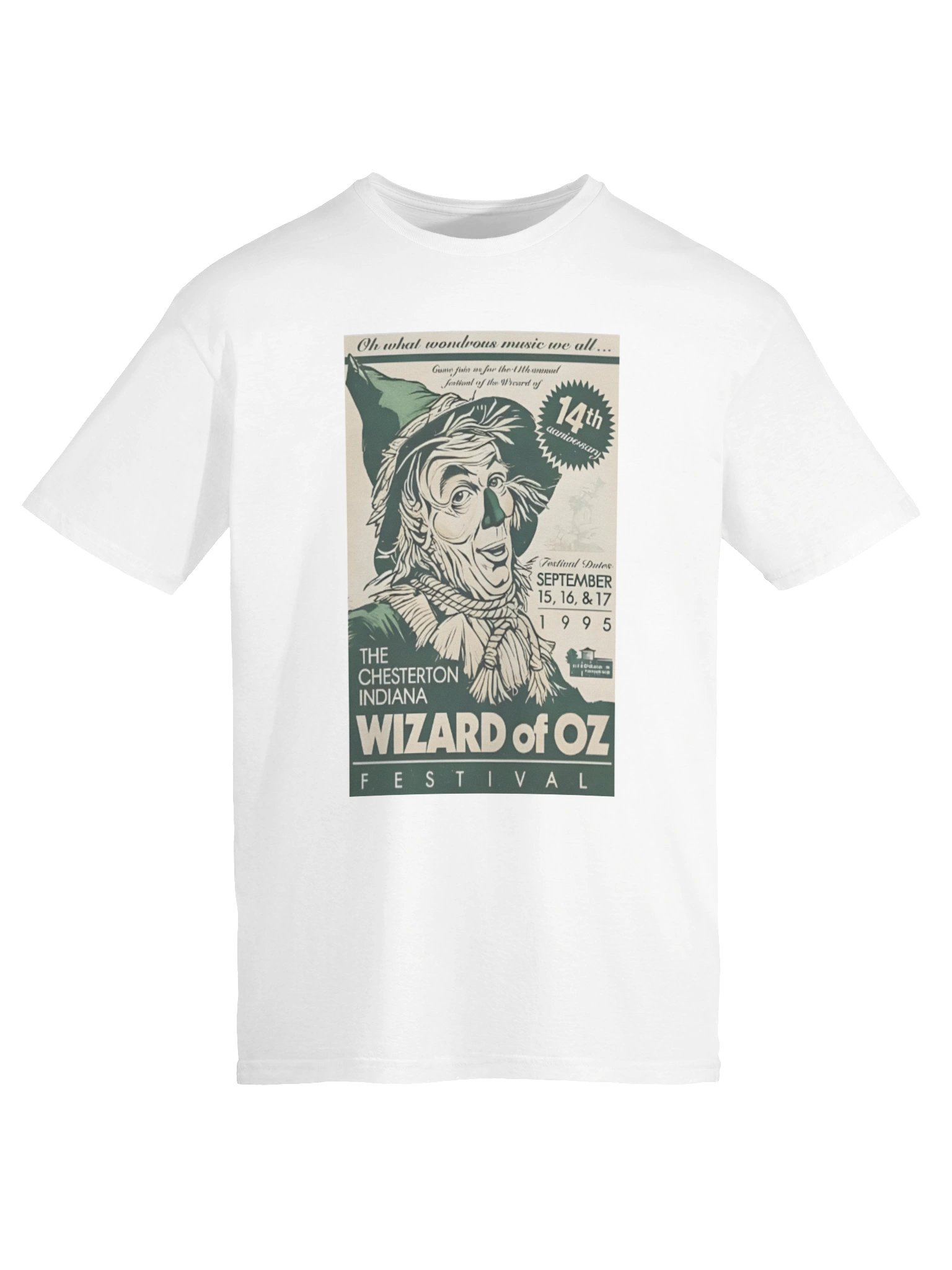 Oh What Wondrous Music We All The Chaesterton Indiana Wizard Of OZ Shirt product image (20)