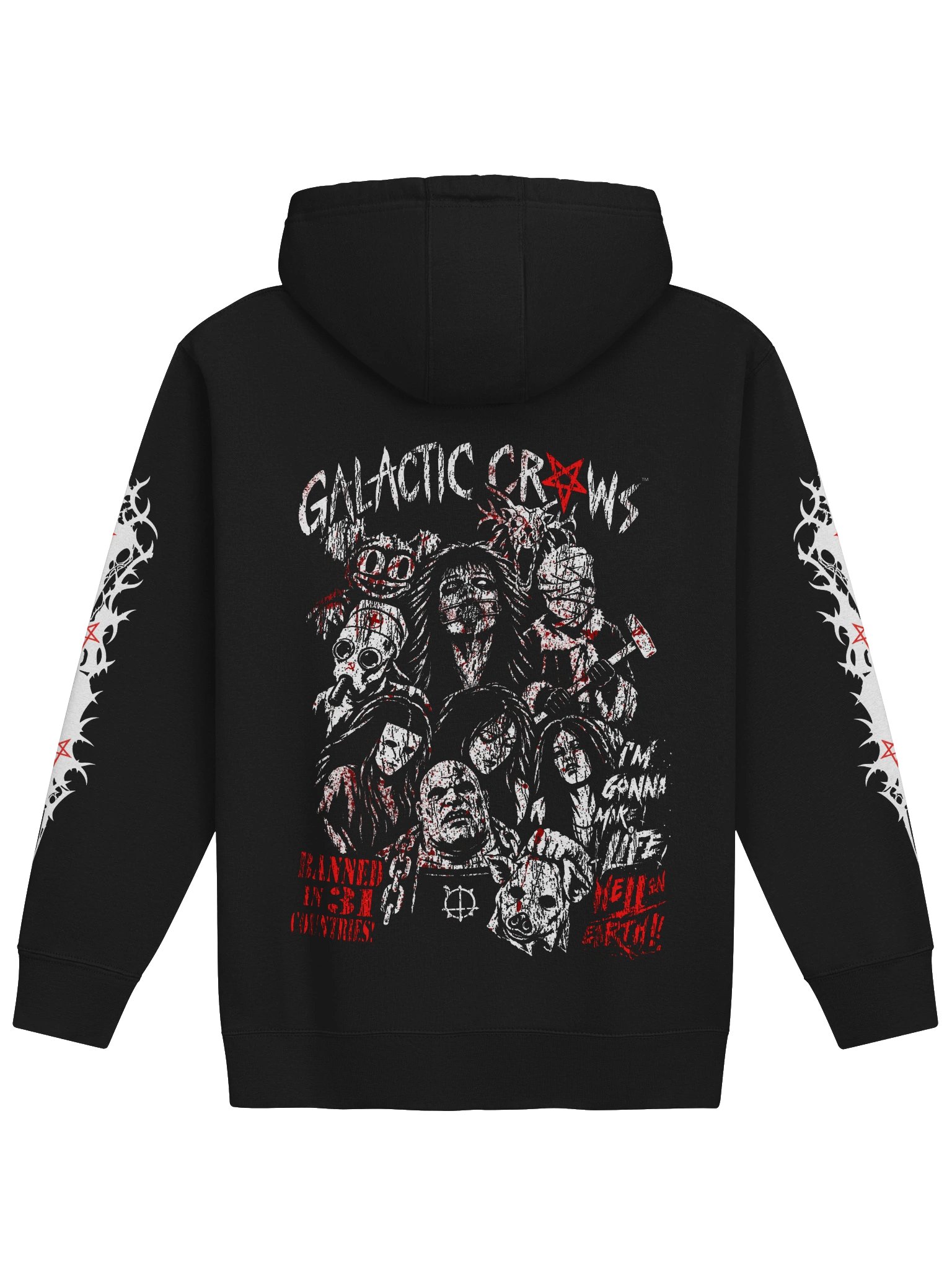 GC-7780 - BANNED IN 31 COUNTRIES HOODIE product image (2)