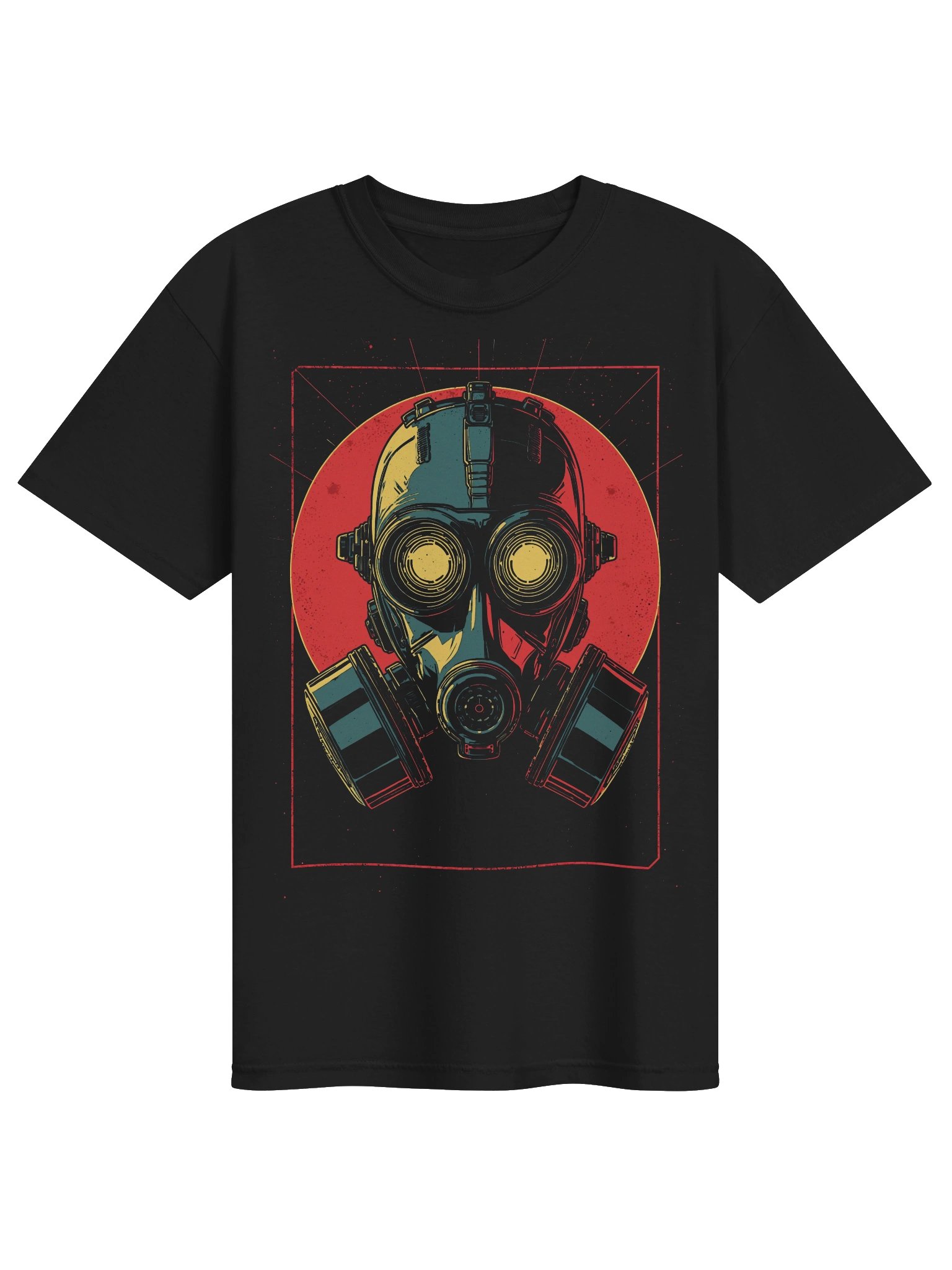 Retro Sci-Fi Helmet Heavyweight T-Shirt product image (1)