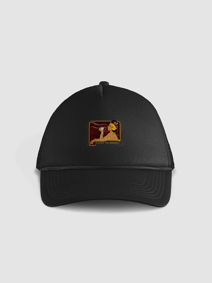Vintage Elegance Coffee Time Trucker Hat product image (1)