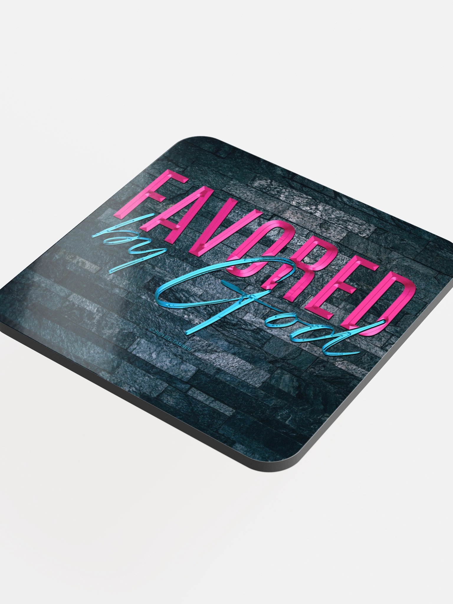 Favored by God, Brick Coaster product image (4)