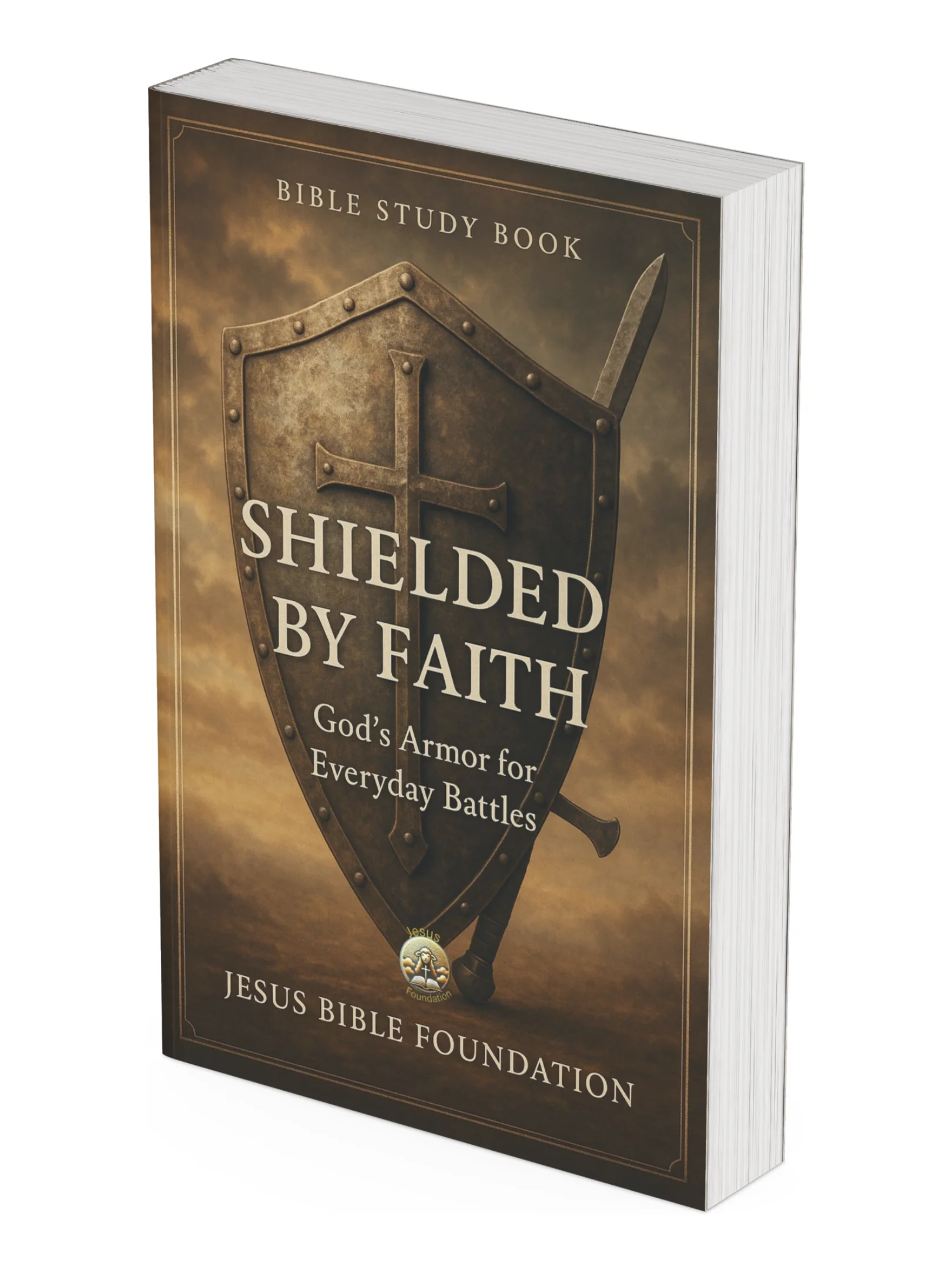 Bible Study Book Shielded by Faith: God’s Armor for Everyday Battles product image (1)