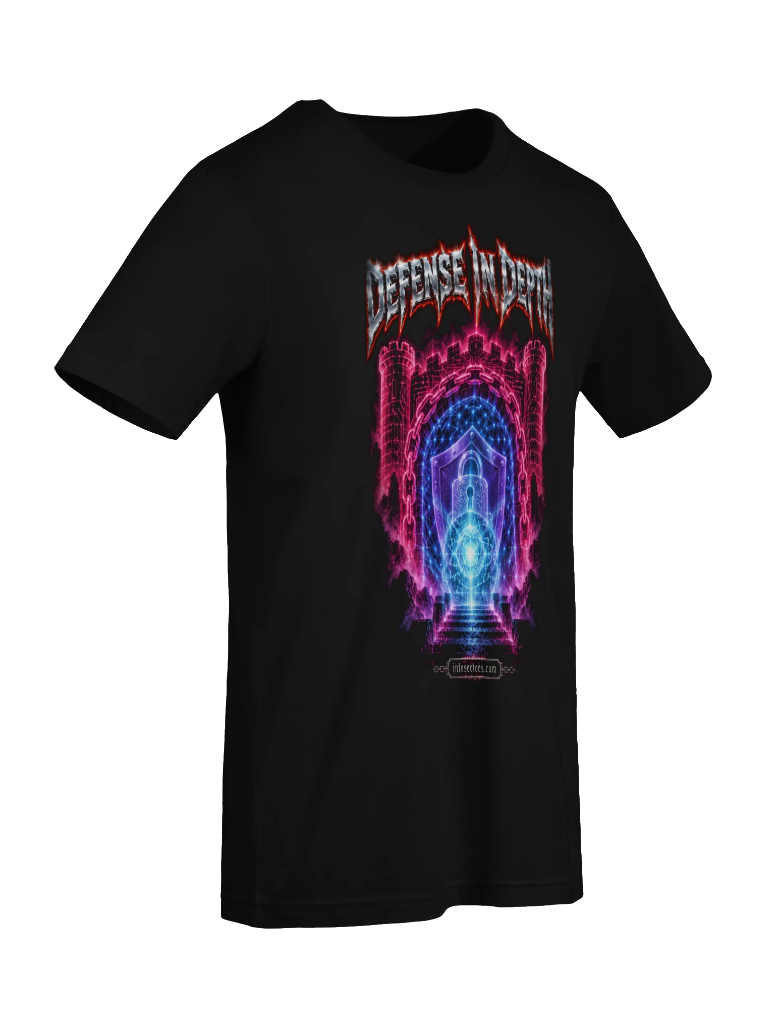 Defense in Depth Metal Tee product image (10)