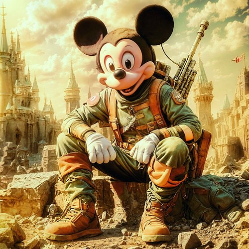Join the Army and See the World... New Ride Coming Soon😟
.
.
.
.
.
.
#mickeymouse #disney #disneyworld #aiart #aiartwork #aia...