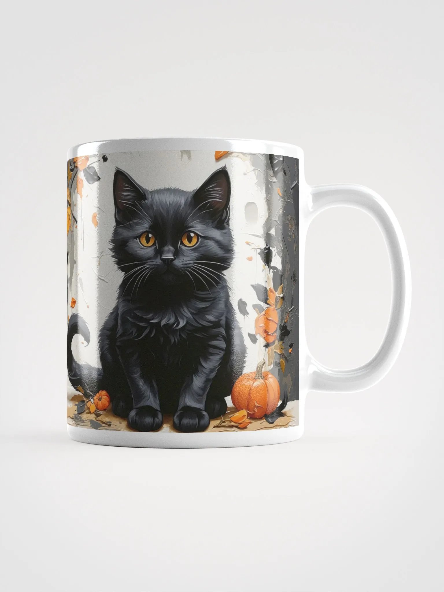 Midnight Muse Black Cat Mug product image (1)
